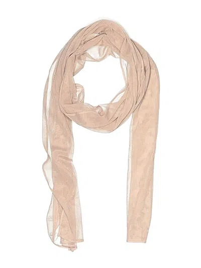 Pre-owned Unbranded Scarf In Tan