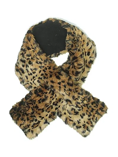 Pre-owned Unbranded Scarf In Tan
