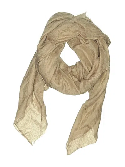 Pre-owned Unbranded Scarf In Tan