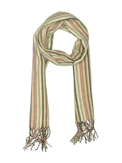 Pre-owned Unbranded Scarf In Tan