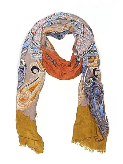 Pre-owned Unbranded Scarf In Tan