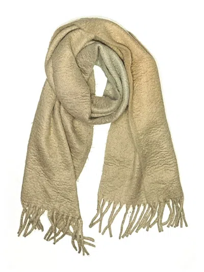 Pre-owned Unbranded Scarf In Tan