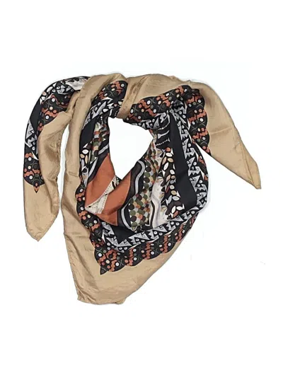 Pre-owned Unbranded Scarf In Tan