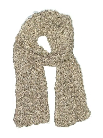 Pre-owned Unbranded Scarf In Tan
