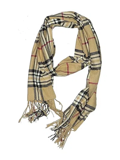 Pre-owned Unbranded Scarf In Tan