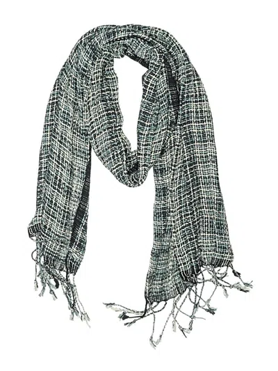 Pre-owned Unbranded Scarf In Teal
