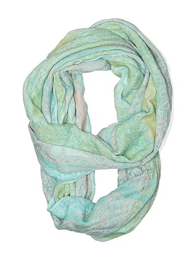 Pre-owned Unbranded Scarf In Teal