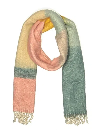 Pre-owned Unbranded Scarf In Teal