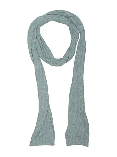Pre-owned Unbranded Scarf In Teal