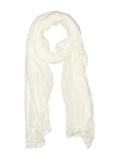 Pre-owned Unbranded Scarf In White