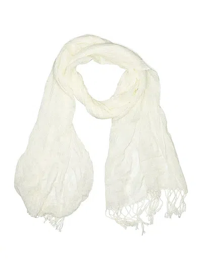 Pre-owned Unbranded Scarf In White