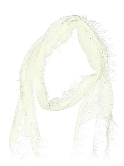Pre-owned Unbranded Scarf In White