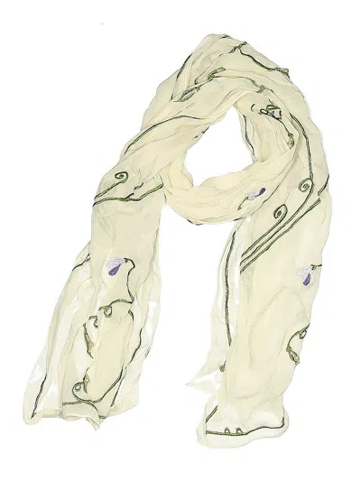 Pre-owned Unbranded Scarf In White