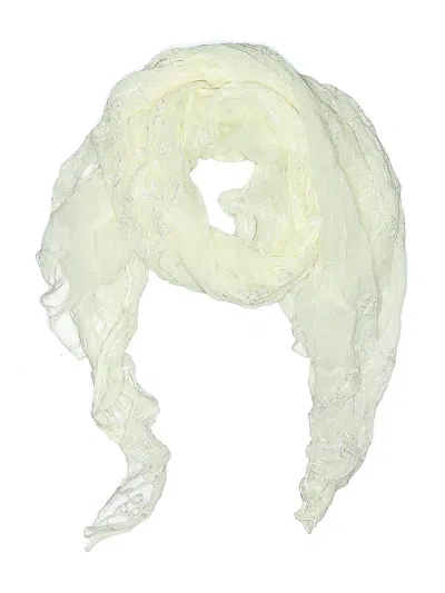 Pre-owned Unbranded Scarf In White