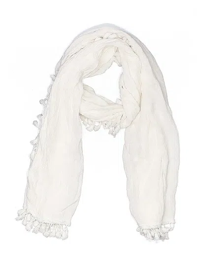 Pre-owned Unbranded Scarf In White