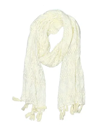 Pre-owned Unbranded Scarf In White