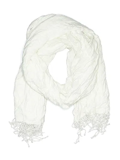 Pre-owned Unbranded Scarf In White