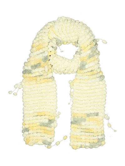 Pre-owned Unbranded Scarf In White
