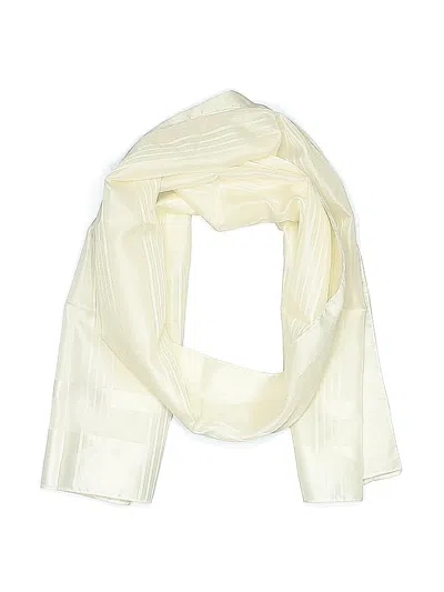 Pre-owned Unbranded Scarf In White
