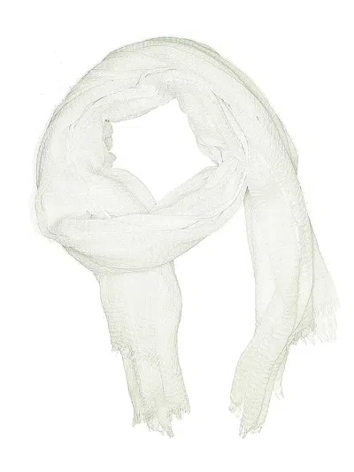 Pre-owned Unbranded Scarf In White
