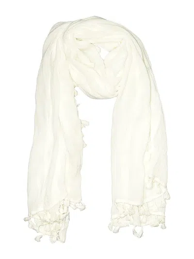 Pre-owned Unbranded Scarf In White