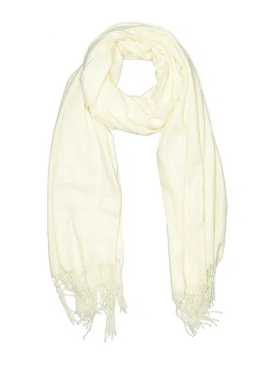 Pre-owned Unbranded Scarf In White