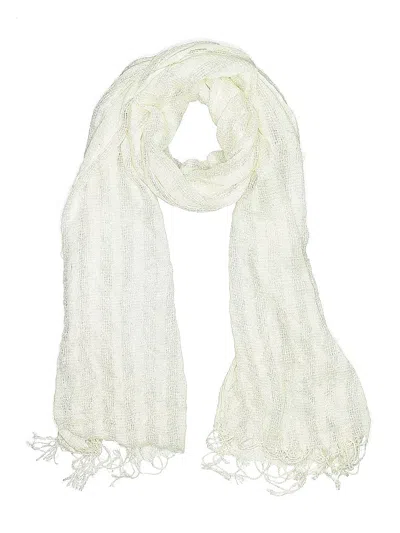 Pre-owned Unbranded Scarf In White