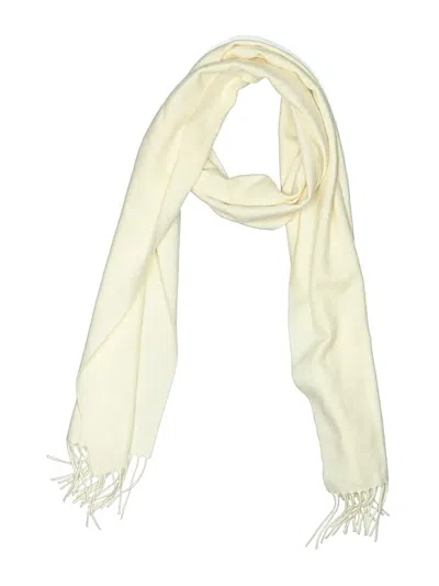 Pre-owned Unbranded Scarf In White