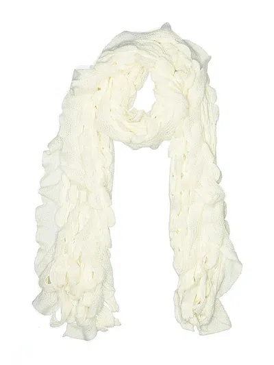 Pre-owned Unbranded Scarf In White