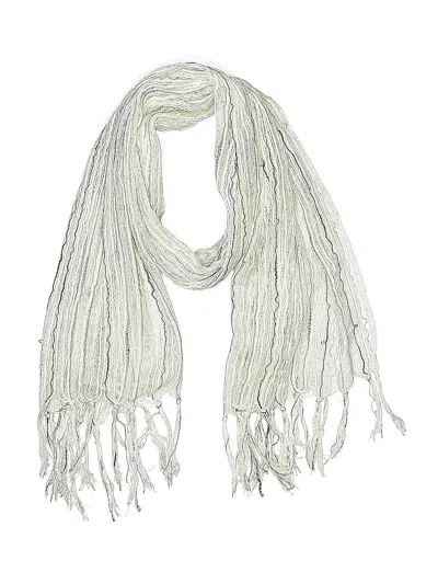 Pre-owned Unbranded Scarf In White