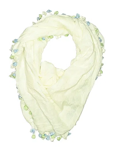 Pre-owned Unbranded Scarf In White