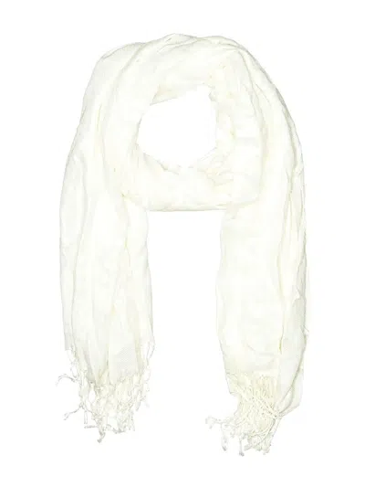 Pre-owned Unbranded Scarf In White