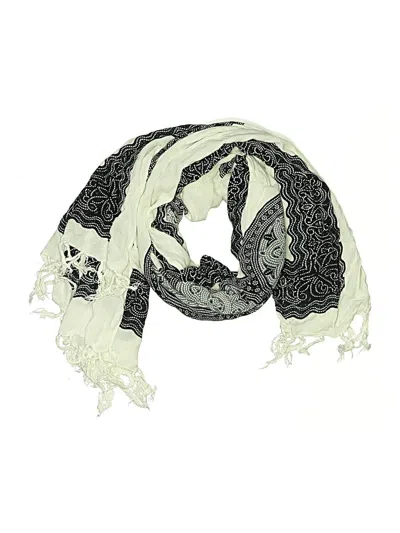 Pre-owned Unbranded Scarf In White