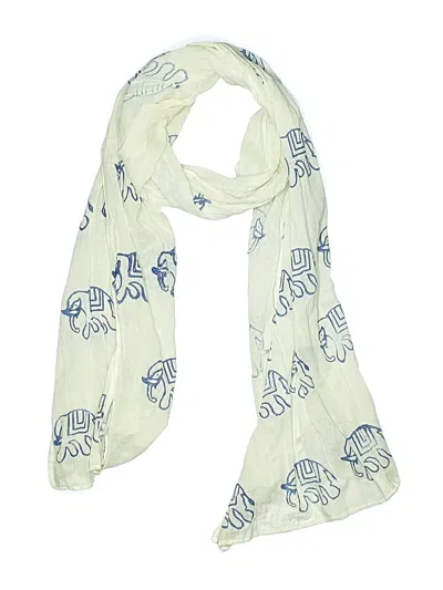 Pre-owned Unbranded Scarf In White
