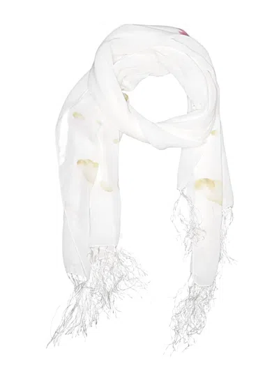 Pre-owned Unbranded Scarf In White