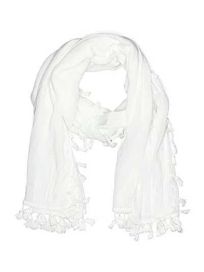Pre-owned Unbranded Scarf In White