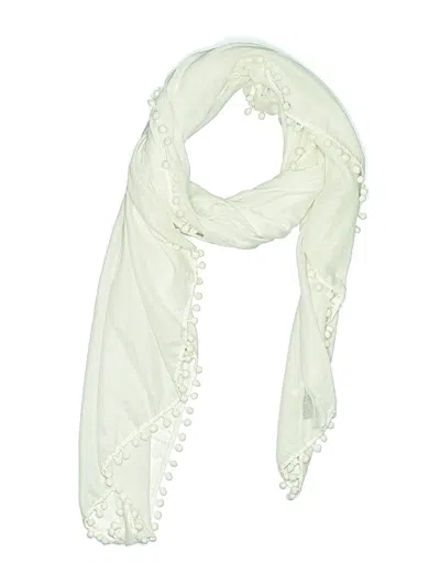 Pre-owned Unbranded Scarf In White