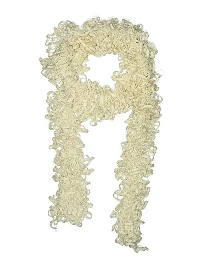 Pre-owned Unbranded Scarf In White