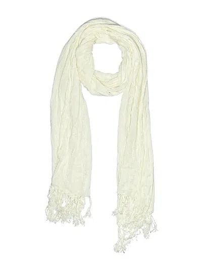 Pre-owned Unbranded Scarf In White
