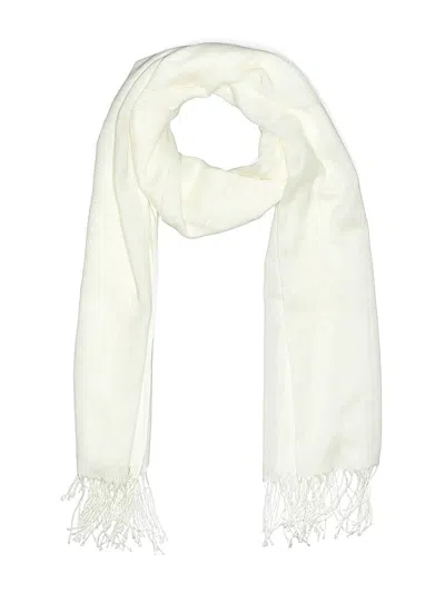 Pre-owned Unbranded Scarf In White