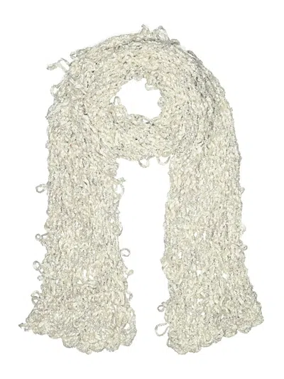 Pre-owned Unbranded Scarf In White