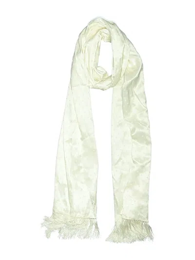 Pre-owned Unbranded Scarf In White