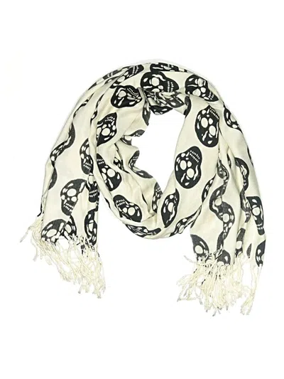 Pre-owned Unbranded Scarf In White