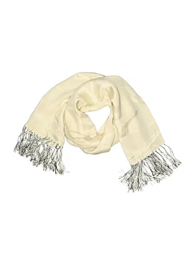 Pre-owned Unbranded Scarf In White