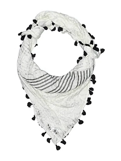 Pre-owned Unbranded Scarf In White