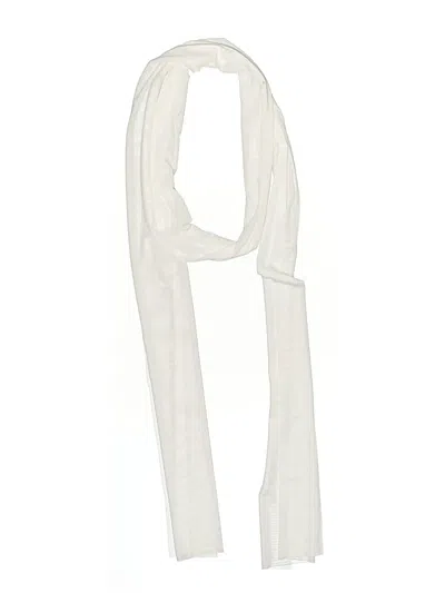 Pre-owned Unbranded Scarf In White