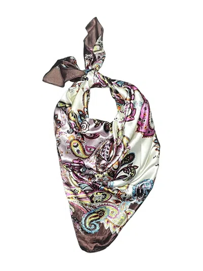 Pre-owned Unbranded Scarf In White