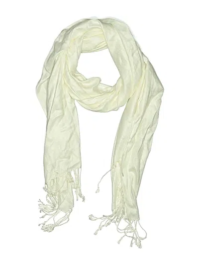 Pre-owned Unbranded Scarf In White