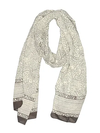 Pre-owned Unbranded Scarf In White