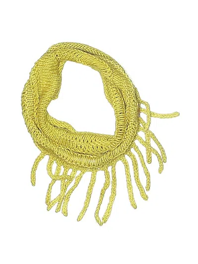 Pre-owned Unbranded Scarf In Yellow